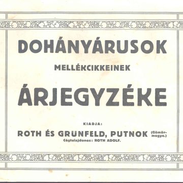 Dohányárusok mellékcikkei