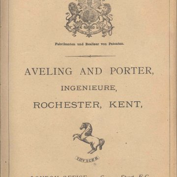 Aveling and Porter gőzgépek