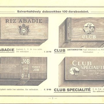 Dohányárusok mellékcikkei