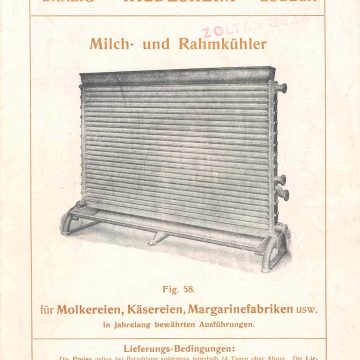 Eduard Ahlborn tejhűtők 1922