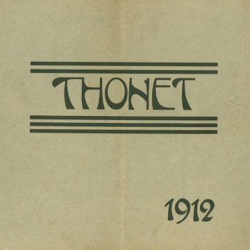 Thonet hajlított bútor 1912