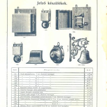 Klein József házisürgöny (telefon) készülékek