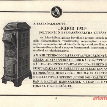 Marabu Ichor folytonégő kályhák