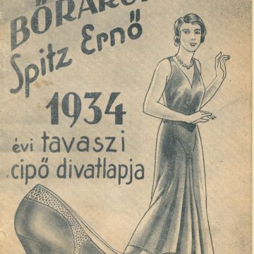 Spitz Ernő Capitol Bőráruház 1934