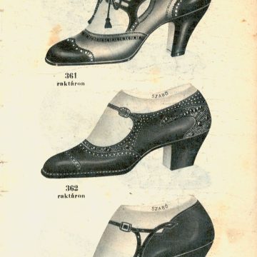 Szabó Mihály bőráruháza 1934