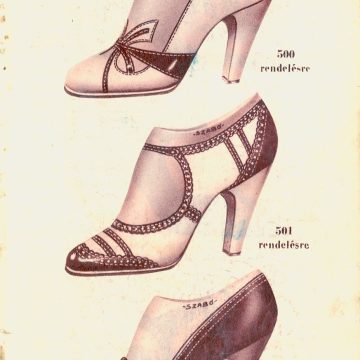 Szabó Mihály bőráruháza 1935