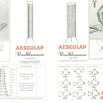 Tűk és sebkapcsok Aesculap