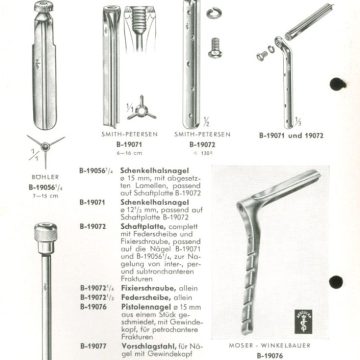 Combnyak-szegek Aesculap