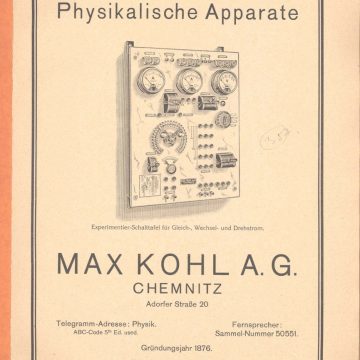 Max Kohl tanszerek II. kötet 1931-1933