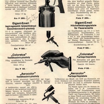 Lakos és Székely festékszórók